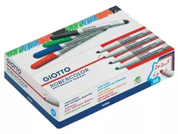 Een Giotto Robercolor whiteboardmarker maxi, ronde punt, blauw koop je bij Supplierz BV