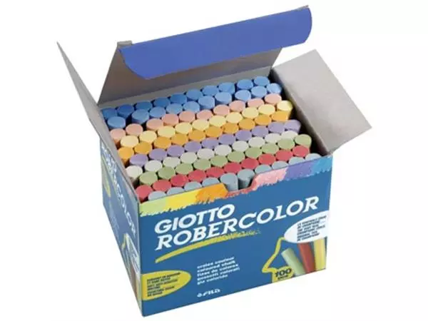 Een Giotto krijt Robercolor geassorteerde kleuren koop je bij ShopXPress