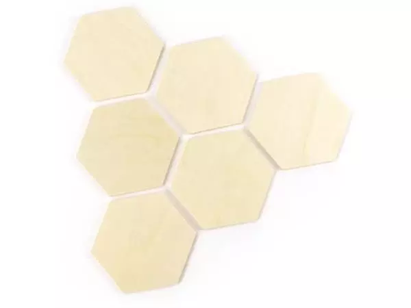 Een Graine Créative zakje van 30 hexagonale vormen om te decoreren koop je bij ShopXPress