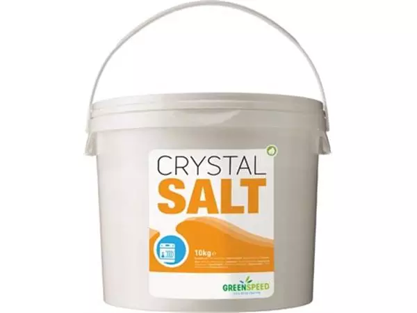 Een Greenspeed Crystal Salt regenereerzout, emmer van 10 kg koop je bij ShopXPress