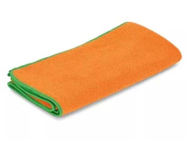 Een Greenspeed Original microvezeldoek, ft 40 x 40 cm, pak van 10 stuks, oranje koop je bij ShopXPress