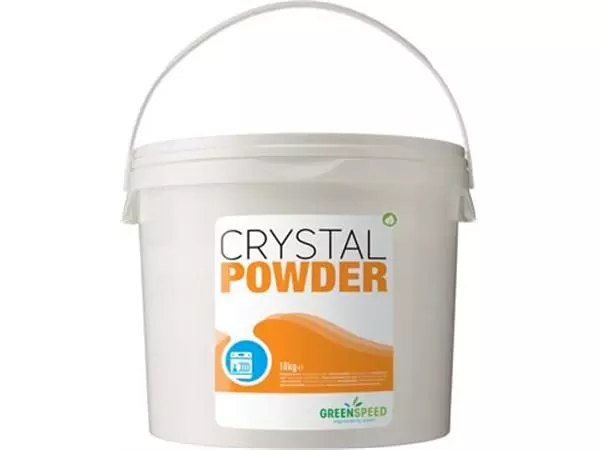 Een Greenspeed vaatwaspoeder Crystal Powder, emmer van 10 kg koop je bij Supplierz BV