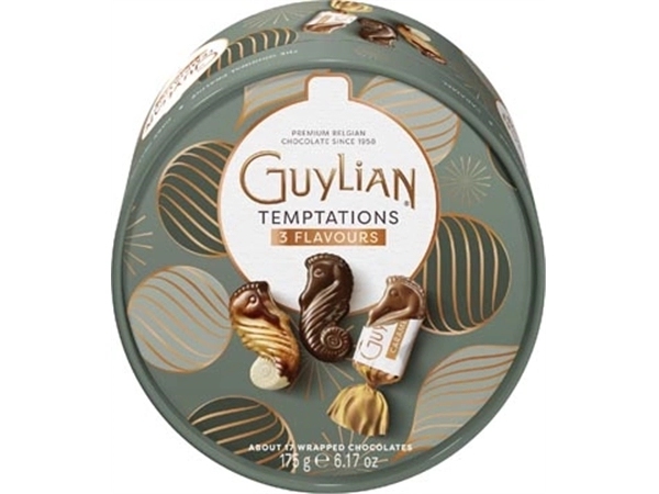 Een Guylian chocolade Temptations Mix, Jewel Box, doos van 175 g koop je bij ShopXPress