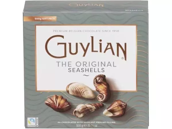 Een Guylian zeevruchten chocolade, doos van 500 gram koop je bij ShopXPress