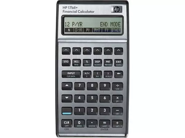 Een HP financiële rekenmachine 17BII+ koop je bij ShopXPress