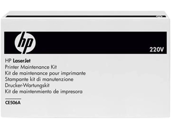 Een HP fuser 220-V, 150.000 pagina's, OEM CE506A, onderhoudskit koop je bij ShopXPress