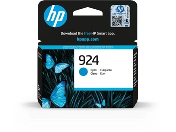 Sie können einen HP inktcartridge 924, 400 pagina's, OEM 4K0U3NE, cyaan bei Supplierz BV kaufen