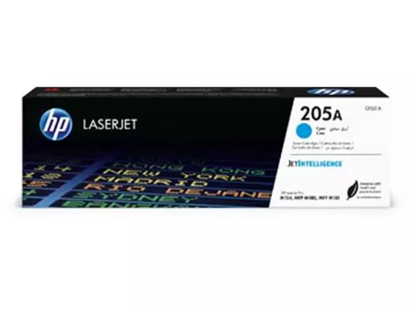 Een HP toner 205A, 900 pagina's, OEM CF531A, cyaan koop je bij ShopXPress