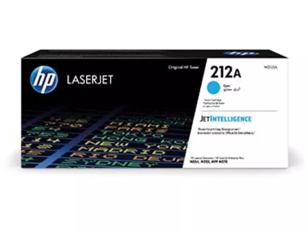 Een HP toner 212A, 4.500 pagina's, OEM W2121A, cyaan koop je bij ShopXPress