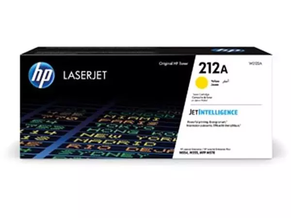 Een HP toner 212A, 4.500 pagina's, OEM W2122A, geel koop je bij ShopXPress