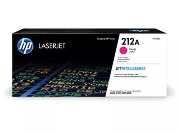 Een HP toner 212A, 4.500 pagina's, OEM W2123A, magenta koop je bij ShopXPress