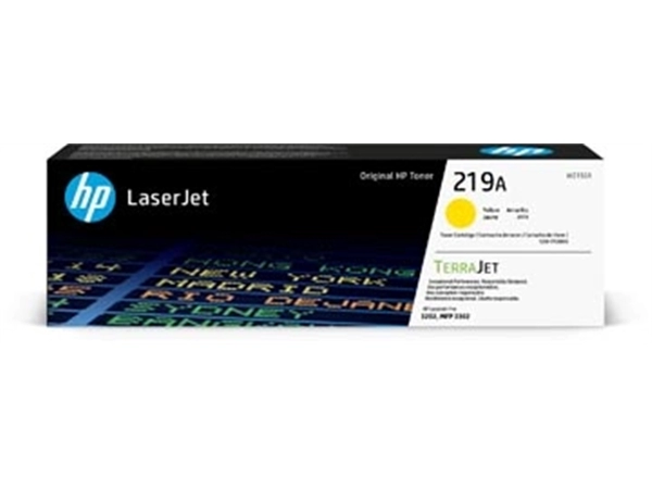 Buy your HP toner 219A, 1.200 pagina's, OEM W2192A, geel at Supplierz BV