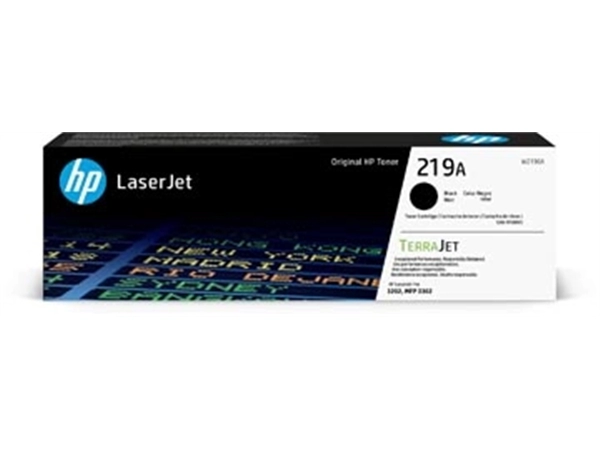 Een HP toner 219A, 1.300 pagina's, OEM W2190A, zwart koop je bij Supplierz BV