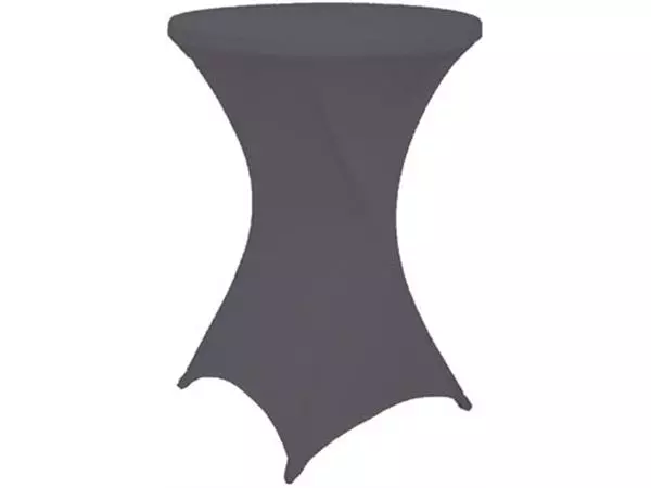 Een Hoes voor statafel, diameter 80 cm, antraciet-grijs koop je bij ShopXPress