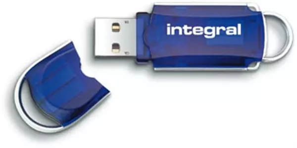 Een Integral Courier USB 2.0 stick, 128 GB koop je bij ShopXPress