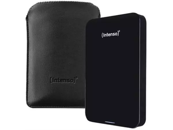 Een Intenso Memory Case draagbare harde schijf, 4 TB, zwart, met beschermingsetui koop je bij ShopXPress