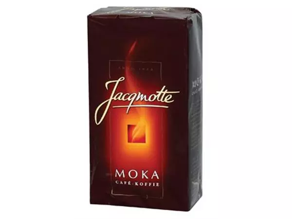 Een Jacqmotte koffie, moka, pak van 500 gram koop je bij ShopXPress