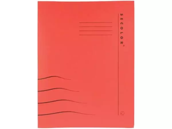 Een Jalema Secolor Clipmap voor ft A4 (31 x 25/23 cm), rood koop je bij ShopXPress