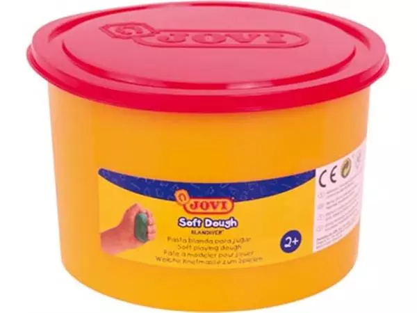 Een Jovi boetseerpasta Soft Dough 460 g rood koop je bij ShopXPress