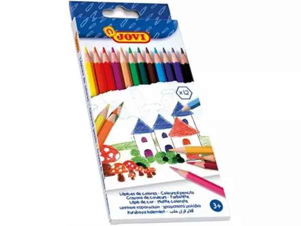 Een Jovi kleurpotlood 12 potloden koop je bij ShopXPress