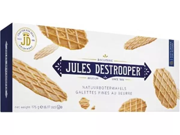 Een Jules Destrooper boterwafels, doos van 175 gram koop je bij ShopXPress