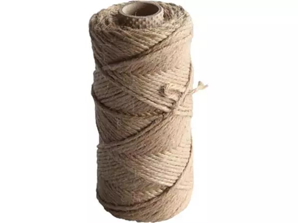 Een Jute bindtouw van 75 m, naturel koop je bij ShopXPress