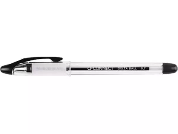 Vous pouvez acheter un Q-CONNECT Delta stylo, 0,7 mm, pointe moyenne, noir chez Supplierz BV