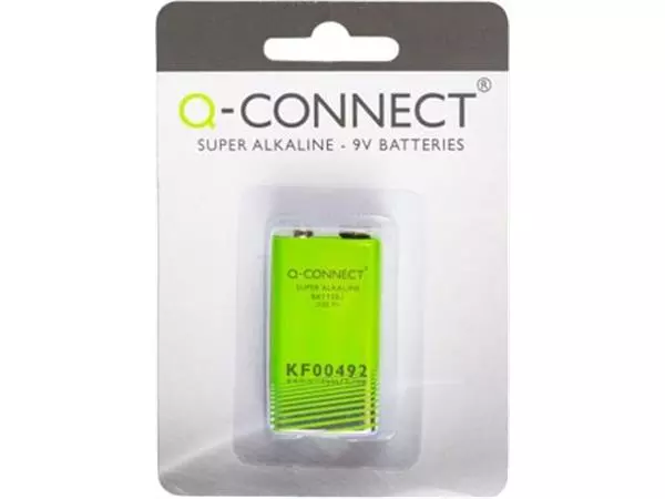 Een Q-CONNECT batterij alkaline 6LR61 MN1604 9.0V koop je bij Supplierz BV