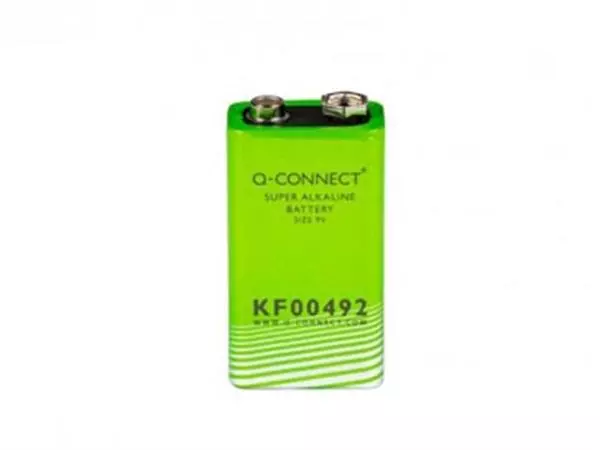 Een Q-CONNECT batterij alkaline 6LR61 MN1604 9.0V koop je bij ShopXPress