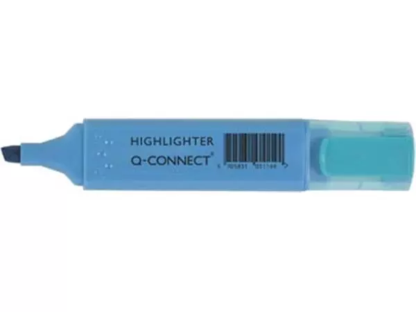 Een Q-CONNECT markeerstift, blauw koop je bij Supplierz BV