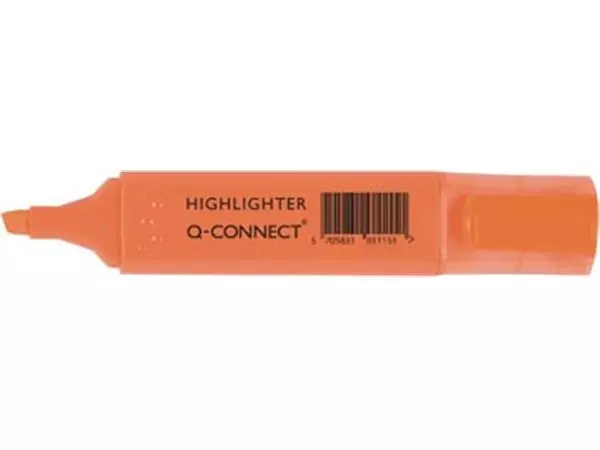 Een Q-CONNECT markeerstift, oranje koop je bij ShopXPress