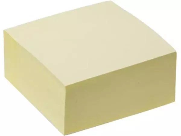 Een Q-CONNECT Quick Notes, ft 76 x 76 mm, 400 vel, geel koop je bij Supplierz BV