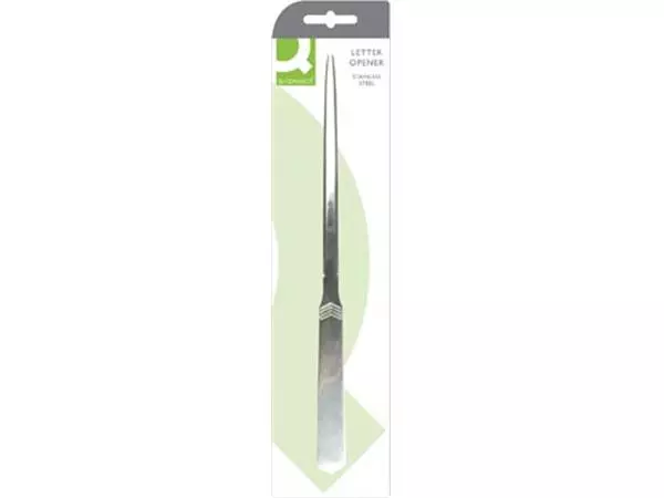 Een Q-CONNECT briefopener 24,5 cm, roestvrij staal koop je bij ShopXPress