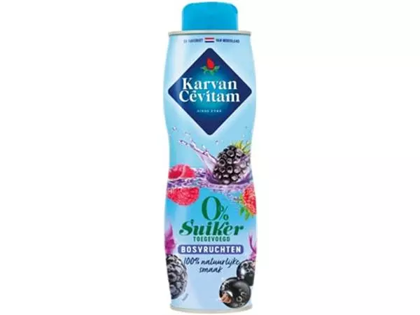 Een Karvan Cévitam siroop, fles van 60 cl, 0% suiker, bosvruchten koop je bij ShopXPress