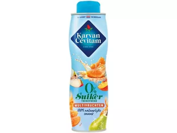 Een Karvan Cévitam siroop, fles van 60 cl, 0% suiker, multivruchten koop je bij ShopXPress