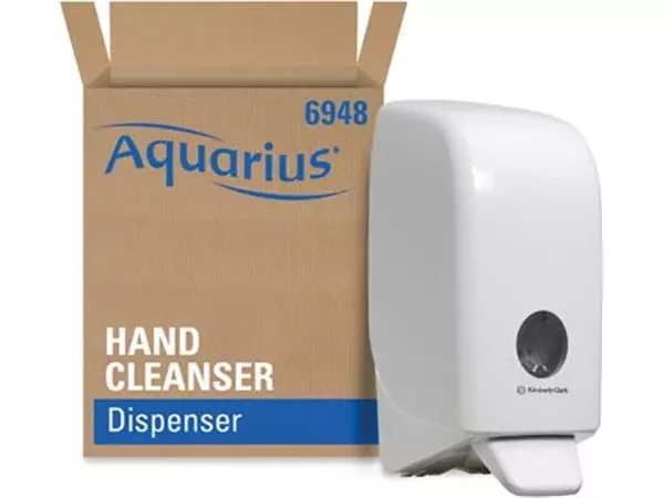 Een Kimberly-Clark Aquarius dispenser voor handdesinfectie, cassette, wit, 1 liter koop je bij ShopXPress