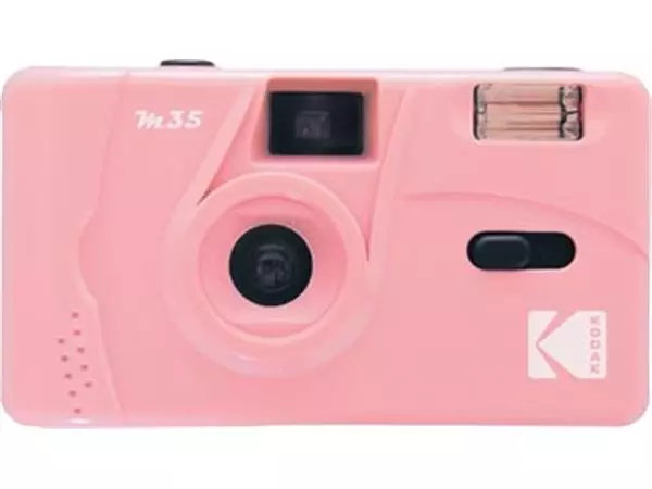 Een Kodak analoog fototoestel M35, roze koop je bij ShopXPress