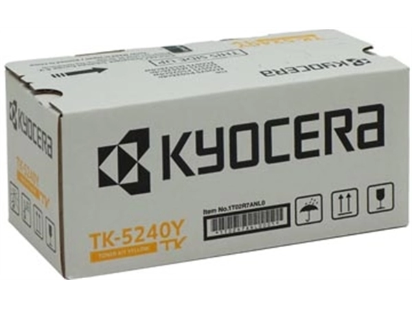 Een Kyocera toner TK-5240, 3.000 pagina's, OEM 1T02R7ANL0, geel koop je bij ShopXPress