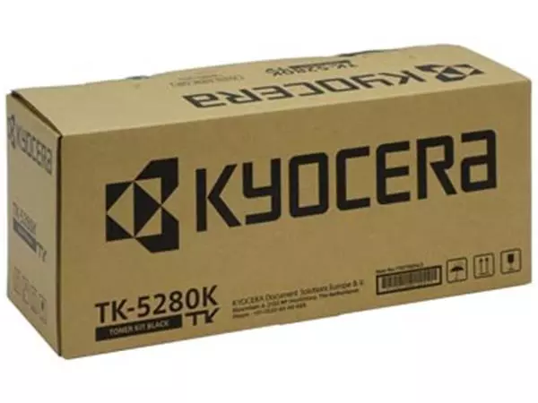 Een Kyocera toner TK-5280, 13.000 pagina's, OEM 1T02TW0NL0, zwart koop je bij ShopXPress