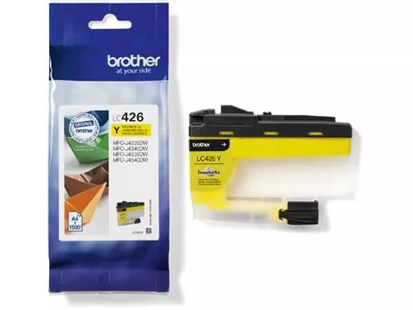 Buy your Brother inktcartridge, 1.500 pagina's, OEM LC-426Y, geel at Supplierz BV