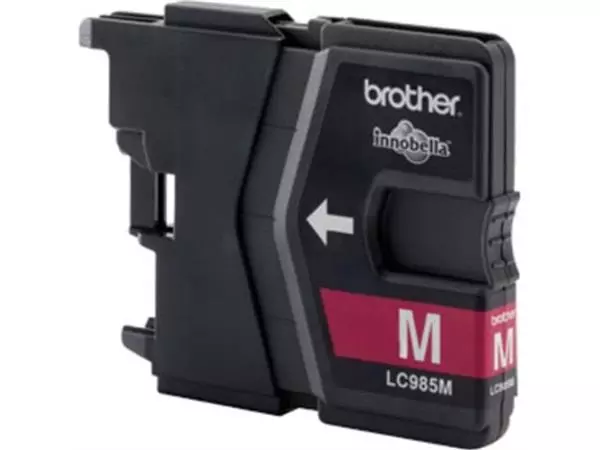 Een Brother inktcartridge, 260 pagina's, OEM LC-985M, magenta koop je bij Supplierz BV