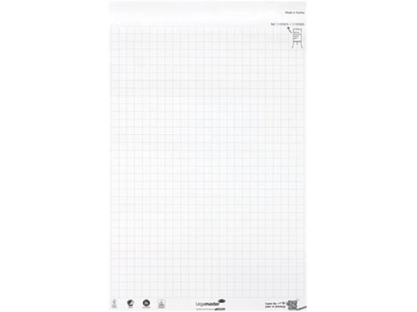 Een Legamaster flipchartpapier Sketch ECO, ft 98 x 65 cm, geruit, 20 vel, pak van 5 stuks koop je bij ShopXPress