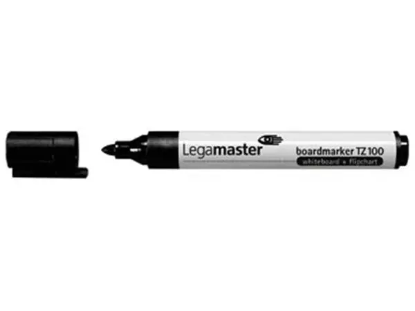 Een Legamaster whiteboardmarker TZ 100 zwart koop je bij ShopXPress