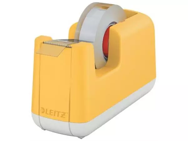 Een Leitz Cosy plakbandafroller, geel koop je bij ShopXPress