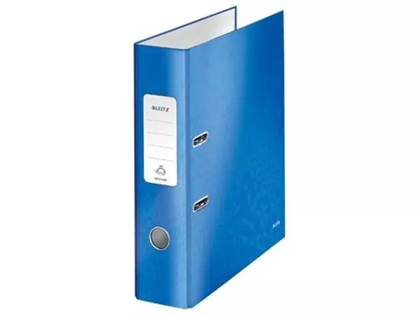 Een Leitz WOW ordner blauw, rug van 8,0 cm koop je bij ShopXPress