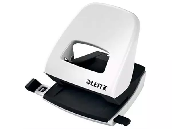 Een Leitz WOW perforator, 30 blad, parelwit, op blister koop je bij ShopXPress