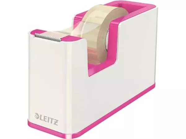 Een Leitz WOW plakbandafroller roze koop je bij ShopXPress