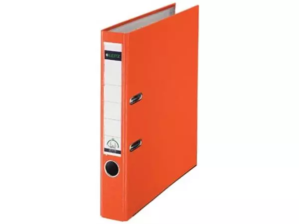 Een Leitz ordner oranje, rug van 5 cm koop je bij ShopXPress