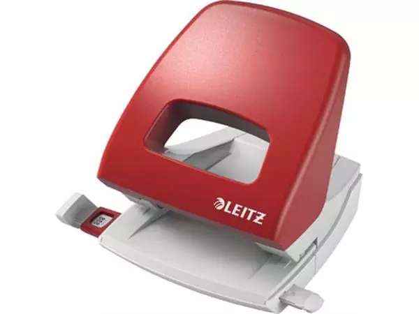 Een Leitz perforator 5005 rood koop je bij ShopXPress