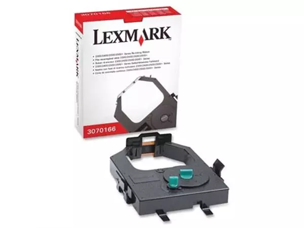 Een Lexmark nylontape met ReInk-System zwart - OEM: 3070166 koop je bij ShopXPress